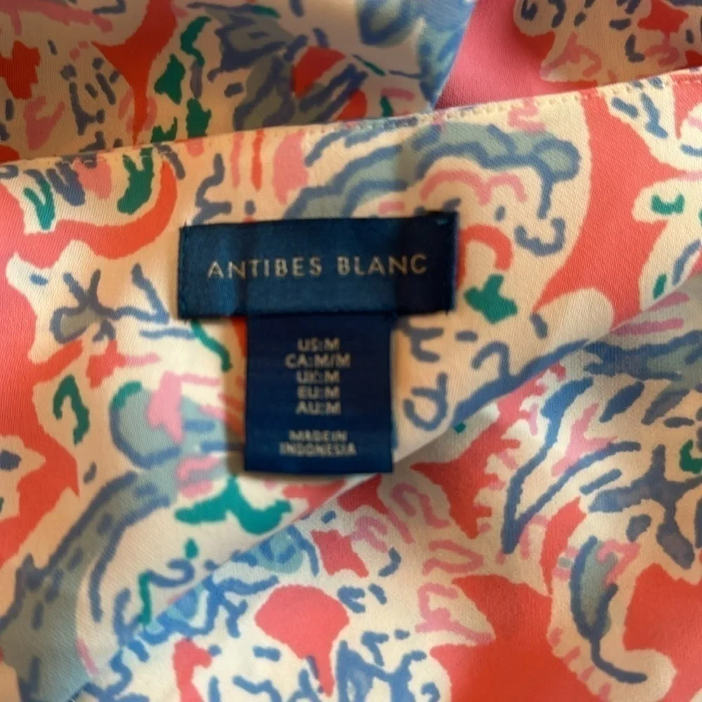Anthropologie Antibes Blanc Midi Dress